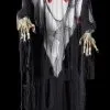 Morris 12' "Ghost Groom" Hanging Halloween Decoration