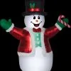 Morris Airblown Giant Luxe Snowman Inflatable Prop