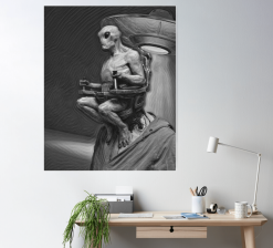 The Horror Dome Alien Mind Control Poster -Halloween Horror Decorations Shop alien mind control poster 29931189993520