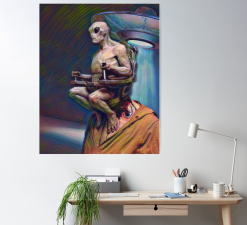 The Horror Dome Alien Mind Control Poster -Halloween Horror Decorations Shop alien mind control poster 29931190091824