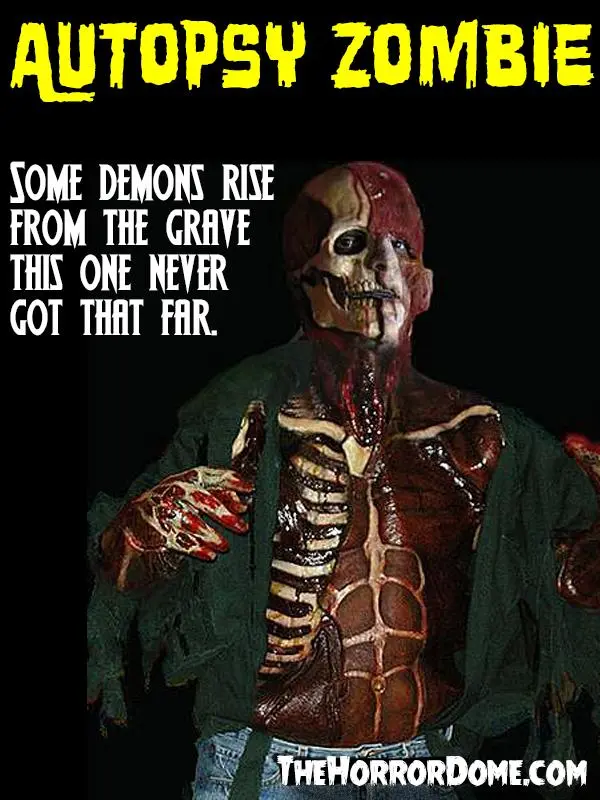 The Horror Dome "Autopsy Zombie" HD Studios Pro Costume 6 The Horror Dome "Autopsy Zombie" HD Studios Pro Costume - Image 4