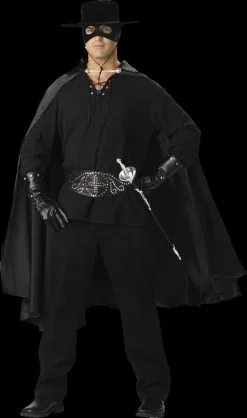 Morris "Bandido" Costume - Adult/Black