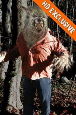 The Horror Dome "Big Bad Wolf" HD Studios Pro Costume -Halloween Horror Decorations Shop big bad wolf hd studios pro werewolf halloween costume 28758587015216