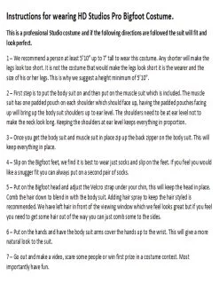 The Horror Dome "Bigfoot" HD Studios Pro Costume -Halloween Horror Decorations Shop bigfoot hd studios pro costume 29860893818928