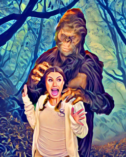 The Horror Dome Bigfoot Poster