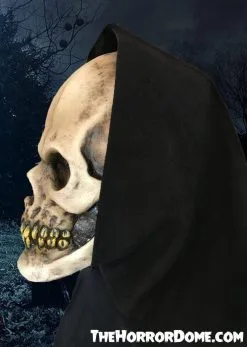 The Horror Dome "Boris Reaper / Skeleton" HD Comfort Mask -Halloween Horror Decorations Shop boris the skeleton hd studios comfort fit halloween mask 28757759623216