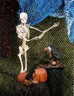 Morris "Camo Crazy Background - 4 X 10 - Green / Brown" Haunted House Decoration