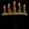Skeletons And More "Candelabra Table Top Halloween Prop W/ 5 Flicker Candles" Haunted House Lighting -Halloween Horror Decorations Shop candelabra table top halloween prop w 5 flicker candles haunted house lighting 14327334240304