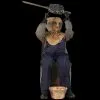 Morris Chainsaw Greeter Animated Halloween Prop
