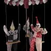 Morris "Clown Go-Round" Electric Animated Halloween Prop -Halloween Horror Decorations Shop clown go round electric animated halloween prop 28426255237168