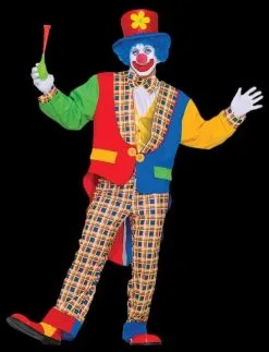 Morris "Clown On The Town" Costume (Adult Size)