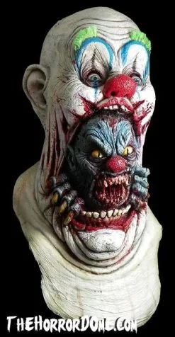 The Horror Dome "Clown Spawn" HD Studios Pro Mask -Halloween Horror Decorations Shop clown spawn hd studios pro halloween mask 28753781129264