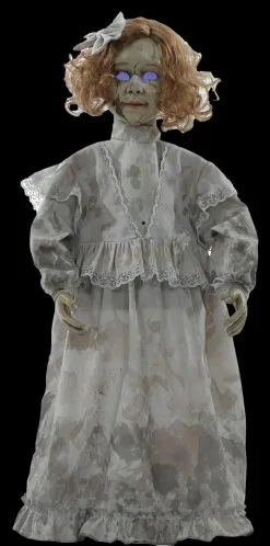 Morris "Cracked Victorian Doll" Halloween Prop