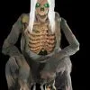 Morris "Crouching Bones" Electric Animated Skeleton Halloween Prop -Halloween Horror Decorations Shop crouching bones electric animated skeleton halloween prop 28664325701680