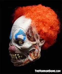 The Horror Dome "Decomposing Damien The Clown" HD Comfort Mask -Halloween Horror Decorations Shop decomposing damien the clown hd studios comfort fit halloween mask new for 2020 15326368792624