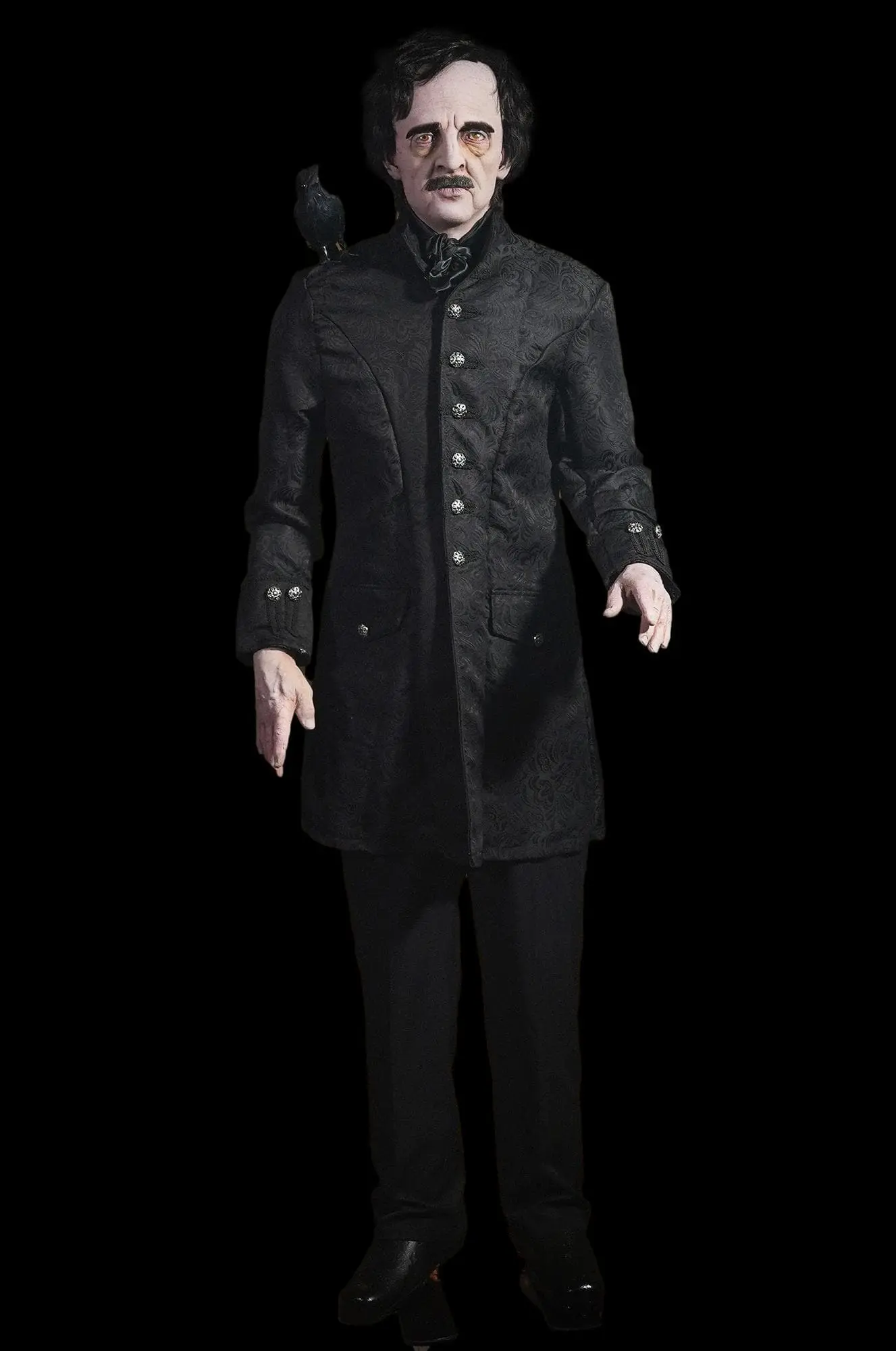 Distortions "Edgar Allan Poe" Halloween Prop 3 Distortions "Edgar Allan Poe" Halloween Prop