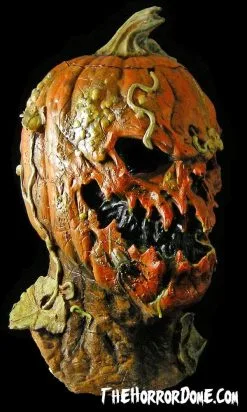 The Horror Dome "Evil Trick Or Treat Pumpkin" HD Studios Pro Mask -Halloween Horror Decorations Shop evil trick or treat pumpkin hd studios pro halloween mask 7289751109680