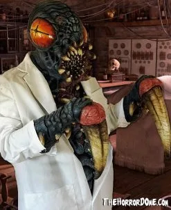 The Horror Dome "Evolve Bug In Lab Coat" HD Studios Pro Costume -Halloween Horror Decorations Shop evolve bug in lab coat hd studios pro halloween costume 2092577652769