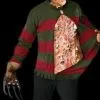 Morris "Freddy Krueger Sweater - Chest Of Souls" Offical Movie Halloween Costume -Halloween Horror Decorations Shop freddy krueger sweater chest of souls offical movie halloween costume 8179461505