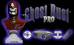 Night Frights "Ghost Bust Pro - Startle Bites" Animated Haunted Projection Prop