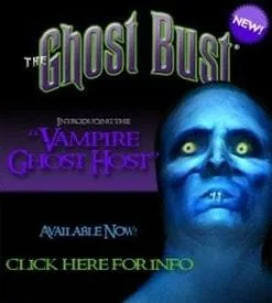 Night Frights "Ghost Bust - Vampire" Animated Haunted Projection Prop