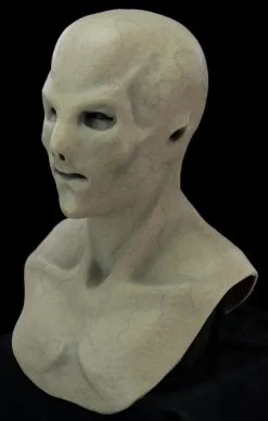 CFX "Gray The Alien" Silicone Mask -Halloween Horror Decorations Shop gray the alien silicone halloween mask 8672547969