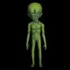 Distortions "Green Martian" Alien Prop