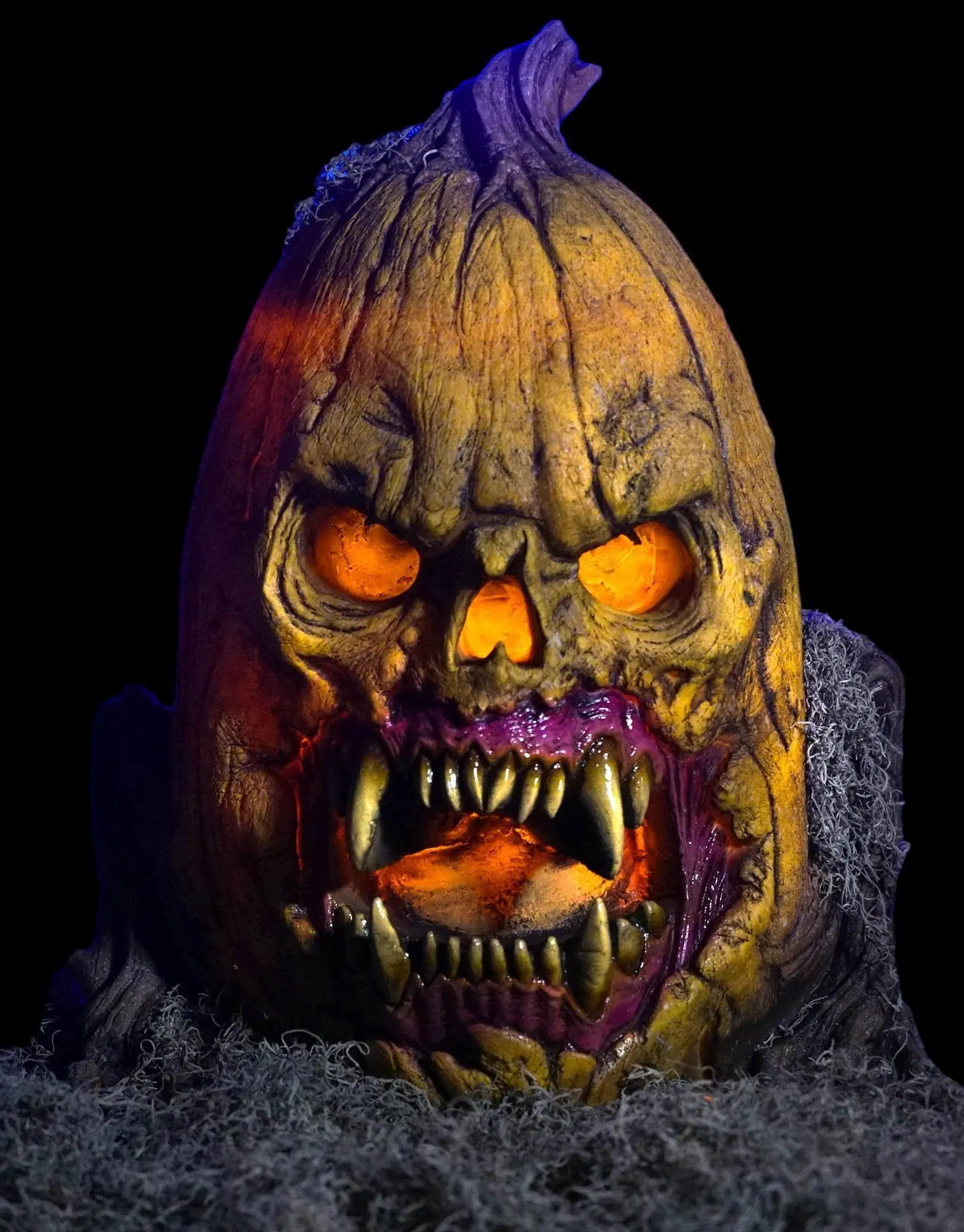 Distortions "Grizzly Gourd" Electric Halloween Animatronic 3 Distortions "Grizzly Gourd" Electric Halloween Animatronic