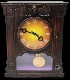 Morris "Haunted Clock" Animated Halloween Prop - Open Box