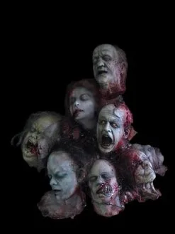 Midnight Studios "Head Pile" Severed Head Props Set