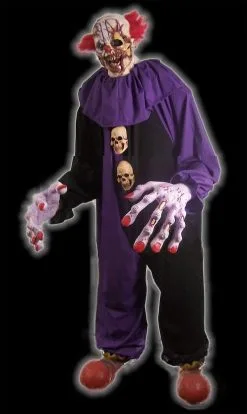 The Horror Dome "Horror Clown" HD Studios Pro Costumes - 3x Package Deal -Halloween Horror Decorations Shop horror clown hd studios pro halloween costumes 3x package deal 28921143459888