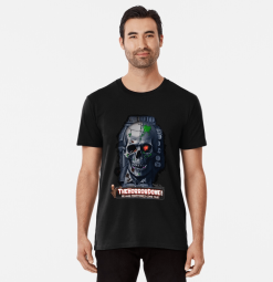 The Horror Dome HorrorDome Zombie Skull Premium T-Shirt