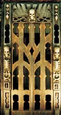 Morris "House Of The Dead - Gate Panel" Haunted House Facade 3 Morris "House Of The Dead - Gate Panel" Haunted House Facade