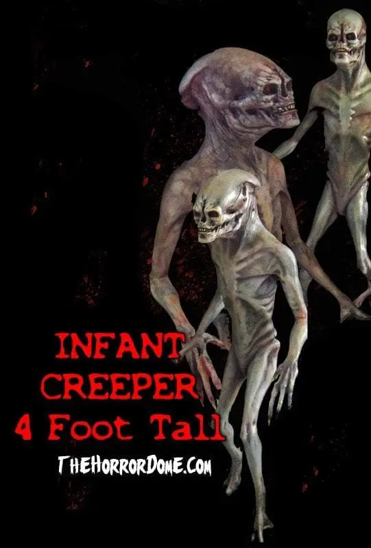 Midnight Studios "Infant Creeper" Professional Halloween Alien Prop - 4 Feet Tall 3 Midnight Studios "Infant Creeper" Professional Halloween Alien Prop - 4 Feet Tall