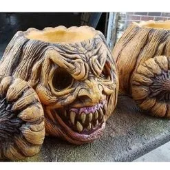 Morris "Jack O Lantern Candy Bowl" Halloween Decoration -Halloween Horror Decorations Shop jack o lantern candy bowl halloween decoration 13253394625