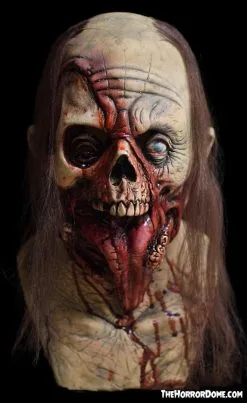 The Horror Dome NEW "Jaw Breaker Zombie" HD Studios Pro Halloween Mask