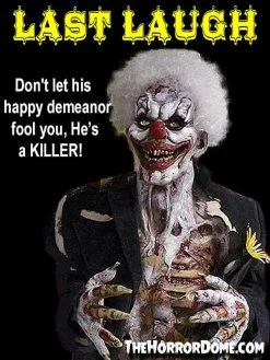 The Horror Dome "Last Laugh The Zombie Clown" HD Studios Pro Costume -Halloween Horror Decorations Shop last laugh the zombie clown hd studios pro halloween costume 14327195172912