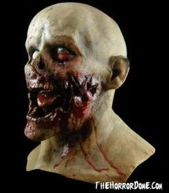 The Horror Dome "Lockjaw Zombie" HD Studios Pro Mask -Halloween Horror Decorations Shop lockjaw zombie hd studios pro halloween mask 28664841175088