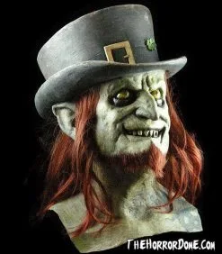 The Horror Dome "Lucky Leprechaun" HD Studios Pro Mask -Halloween Horror Decorations Shop lucky leprechaun hd studios pro halloween mask 28754687197232