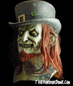 The Horror Dome "Lucky Leprechaun" HD Studios Pro Mask -Halloween Horror Decorations Shop lucky leprechaun hd studios pro halloween mask 28754751127600