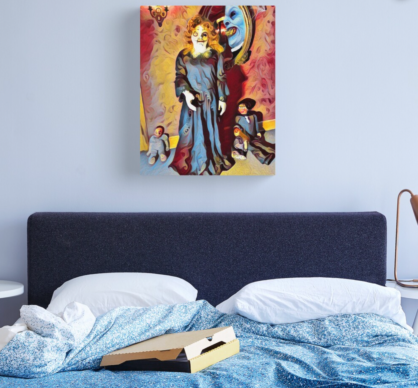 The Horror Dome Mirror Mirror Canvas Print 3 The Horror Dome Mirror Mirror Canvas Print