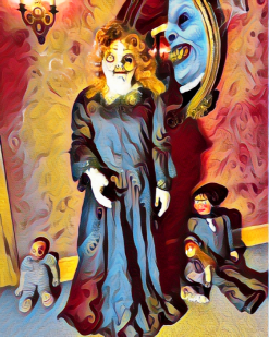 The Horror Dome Mirror Mirror Poster