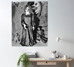 The Horror Dome Mirror Mirror Poster -Halloween Horror Decorations Shop mirror mirror poster 29931610603568