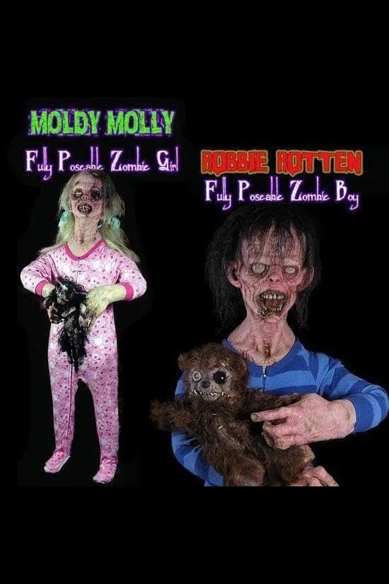 The Horror Dome "Moldy Molly And Rotten Robbie" Zombie Halloween Props - Combo Package Deal 3 The Horror Dome "Moldy Molly And Rotten Robbie" Zombie Halloween Props - Combo Package Deal