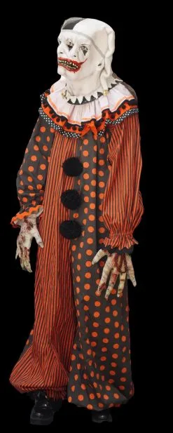 The Horror Dome "Movie Clown Suit In Orange" Costume