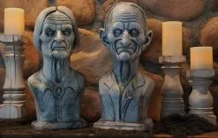 The Horror Dome "Madam And Master Macy Ghostly Manor Busts" HD Exclusive Halloween Decoration -Halloween Horror Decorations Shop new for 2022 madam and master macy ghostly manor busts halloween decoration 29559822123056