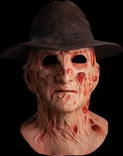 Morris "Nightmare On Elm Street 4 - Freddy" Deluxe Mask With Hat