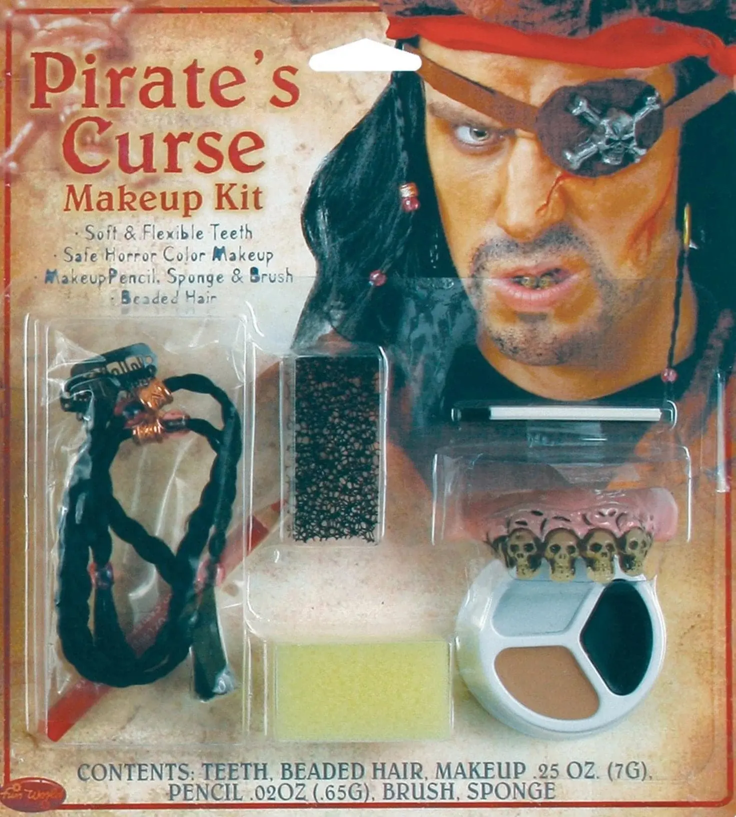 Morris Pirate Makeup Kit 3 Morris Pirate Makeup Kit