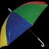 Morris "Rainbow Clown Umbrella - 24 Inch" Halloween Costume Accessory -Halloween Horror Decorations Shop rainbow clown umbrella 24 inch halloween costume accessory 14203877490736