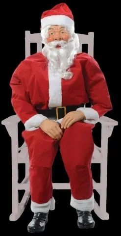Morris "Rocking Chair Santa" Electric Christmas Animatronic